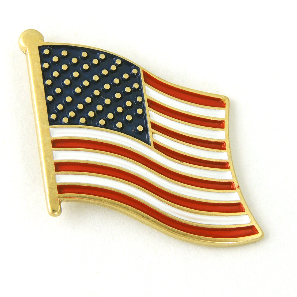 American Flag Pins