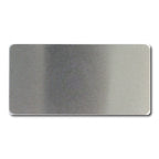3" BY 1.5" Rectangle Metal Personalized Name Badge