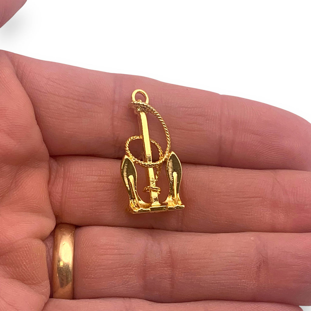 Anchor 3 Lapel Pin