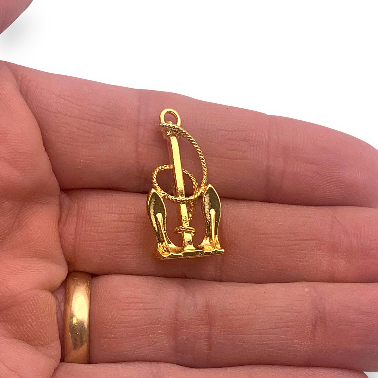 Anchor 3 Lapel Pin