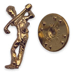 Golfer Lapel Pin