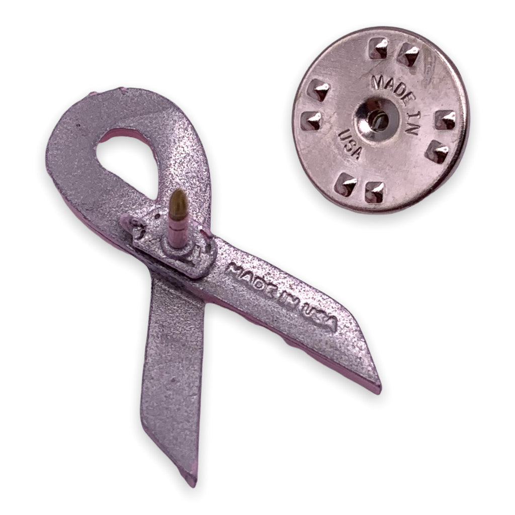 Pink Breast Cancer Ribbon Pin