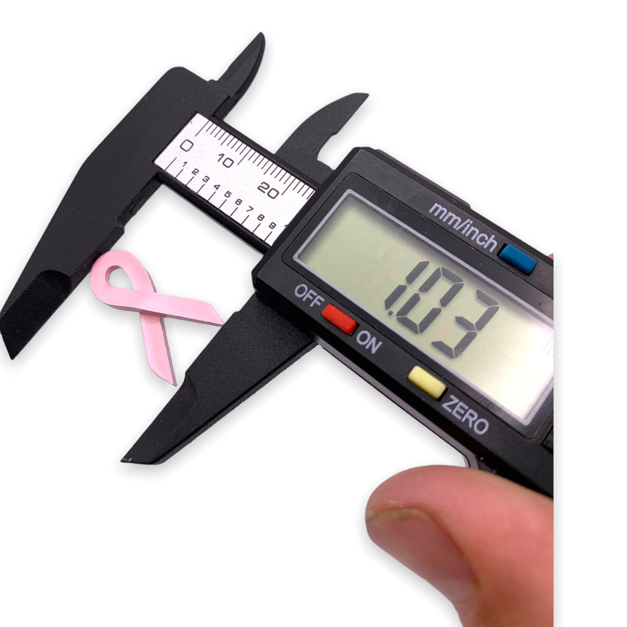 Pink Breast Cancer Ribbon Pin