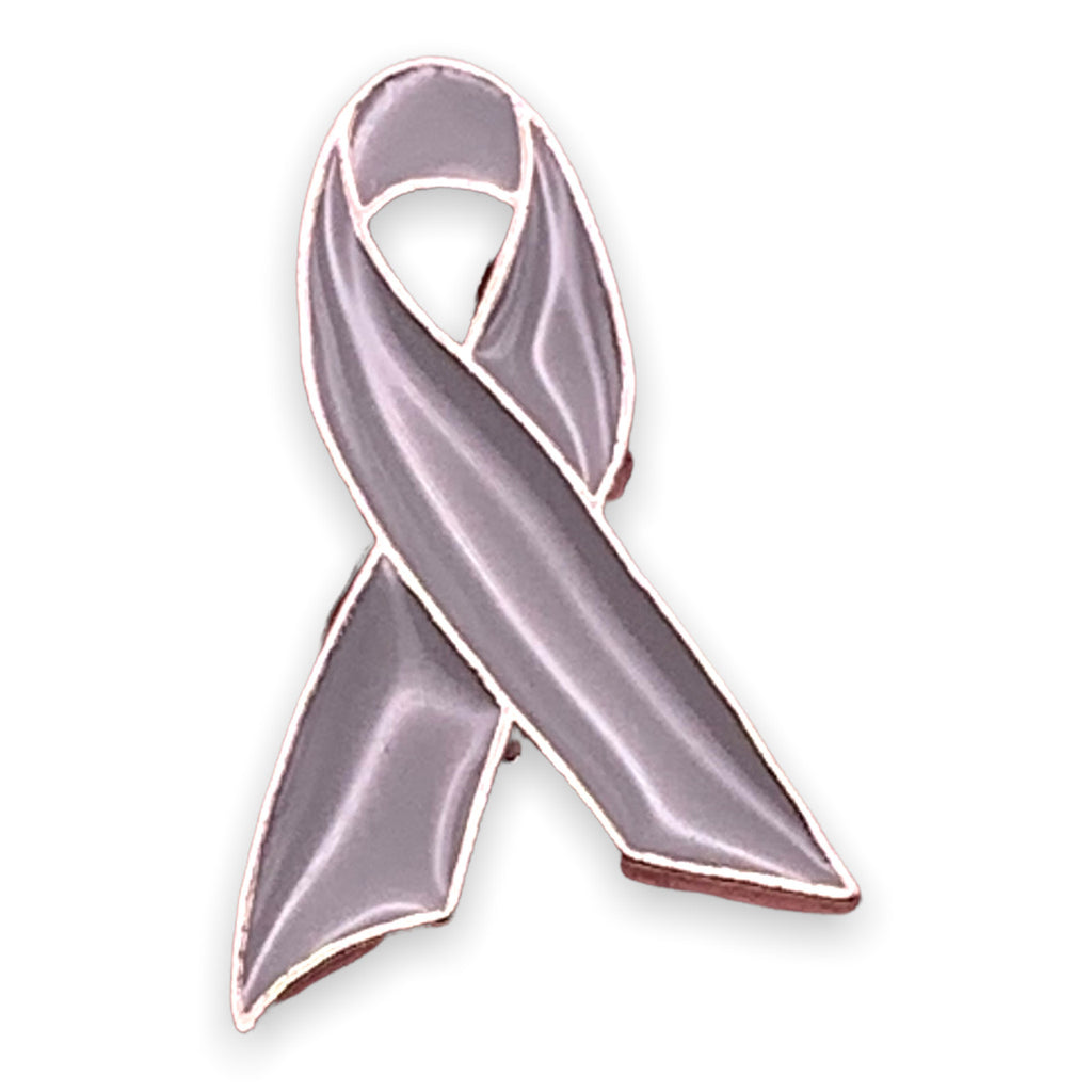 Gray Ribbon lapel Pin