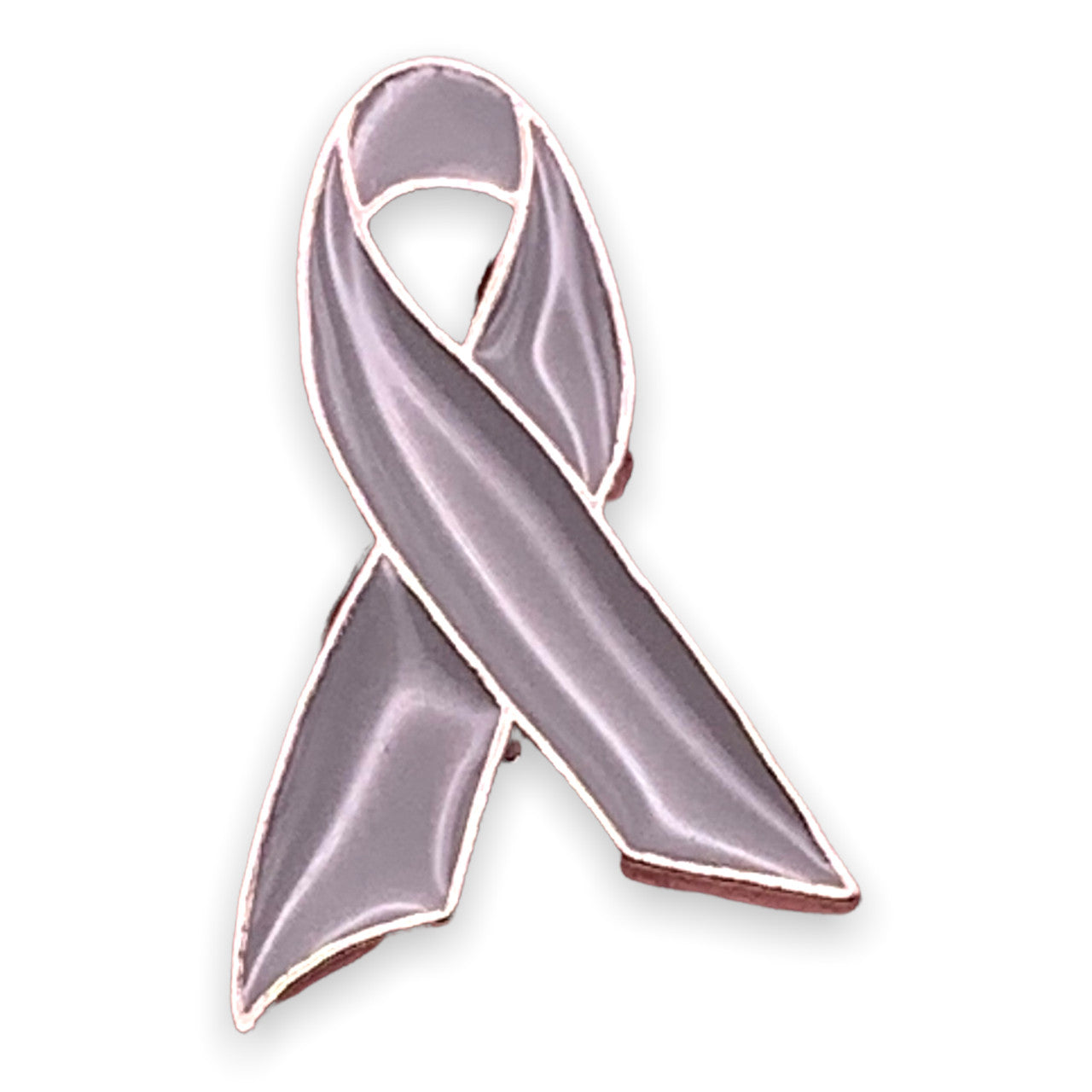 Gray Ribbon lapel Pin