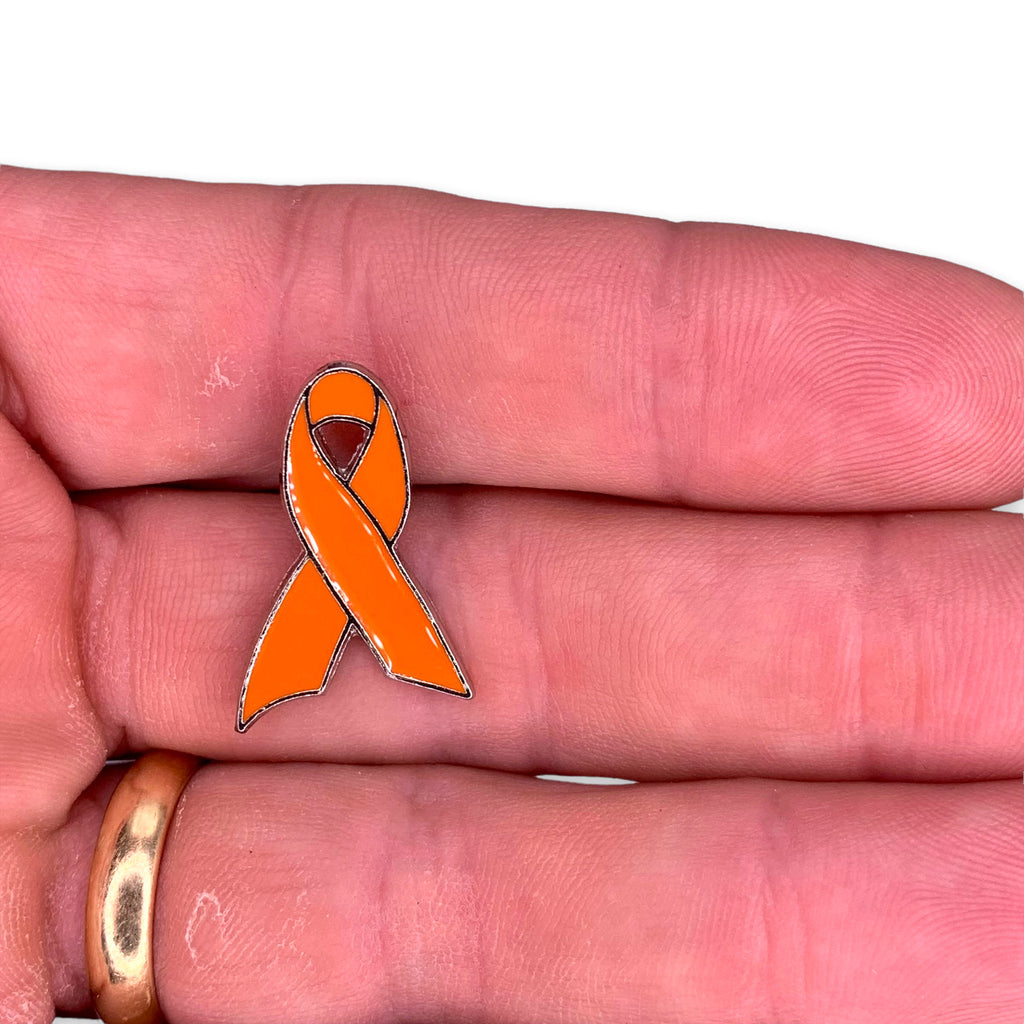 Orange Awareness RIbbon Lapel Pin