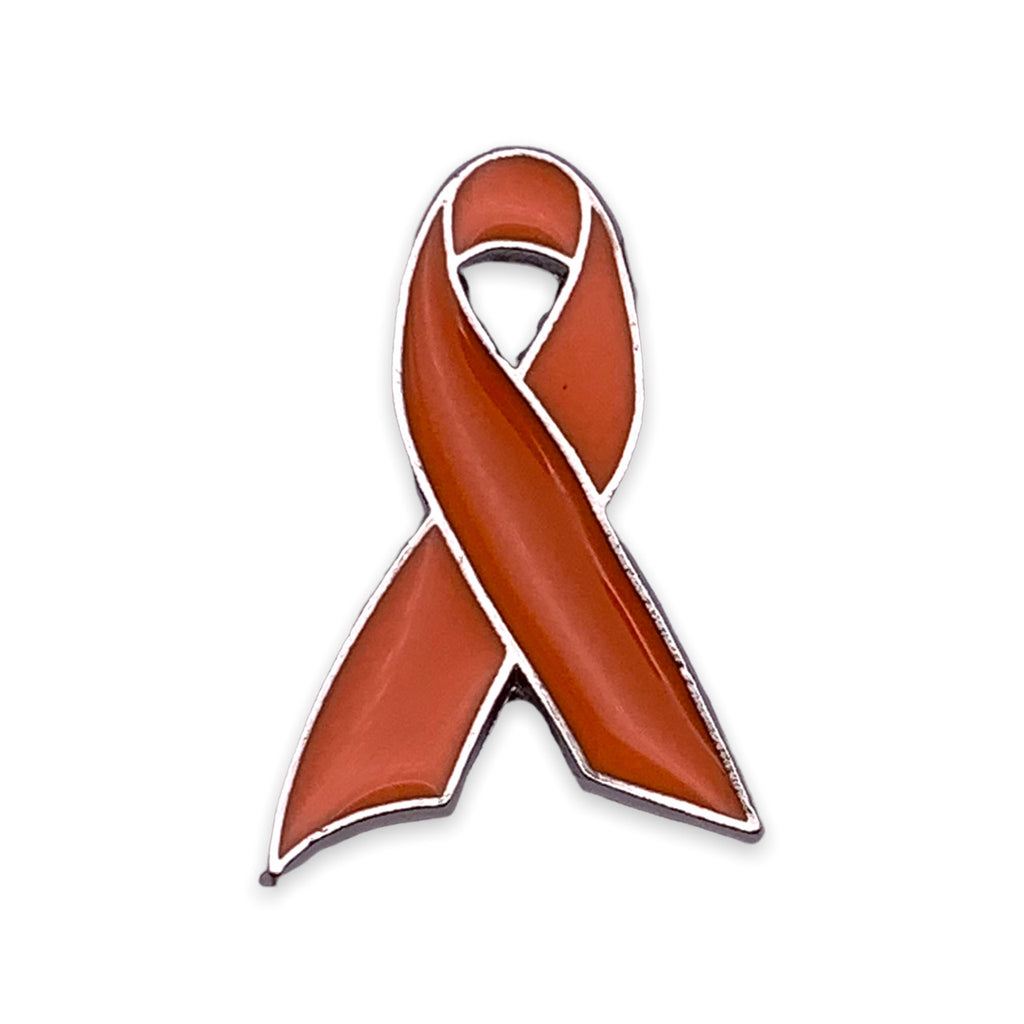 Orange Awareness RIbbon Lapel Pin
