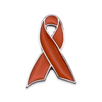 Orange Awareness RIbbon Lapel Pin
