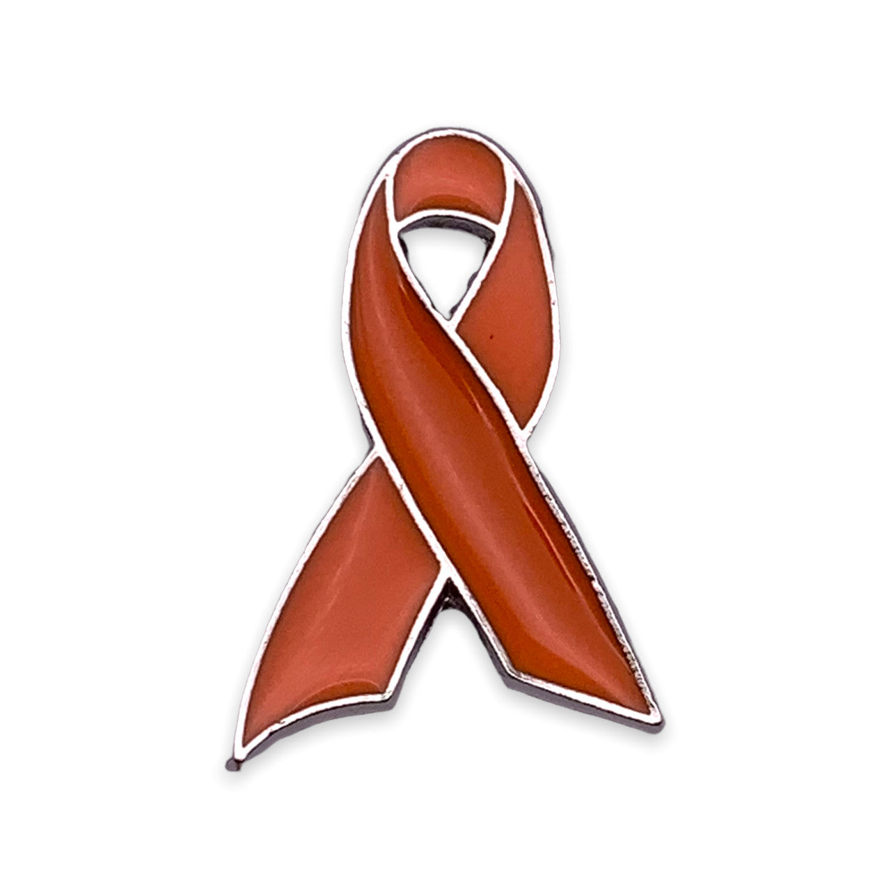 Orange Awareness RIbbon Lapel Pin