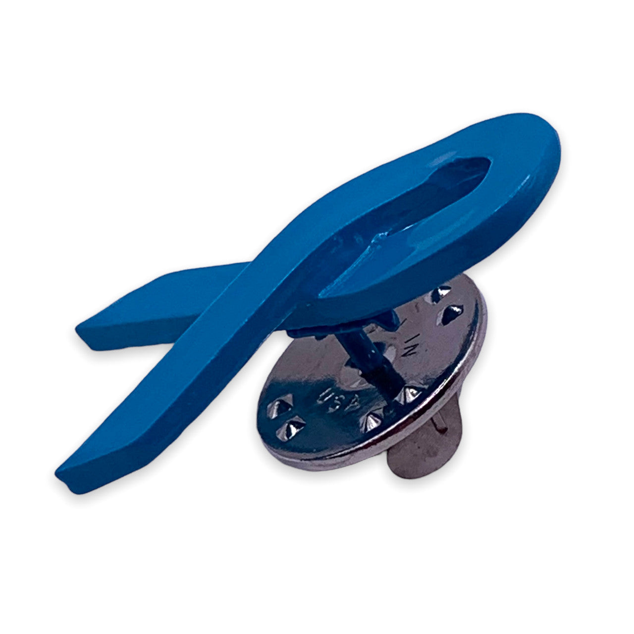 Light Blue Awareness RIbbon Lapel Pin