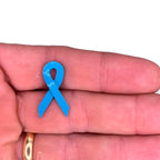 Light Blue Awareness RIbbon Lapel Pin