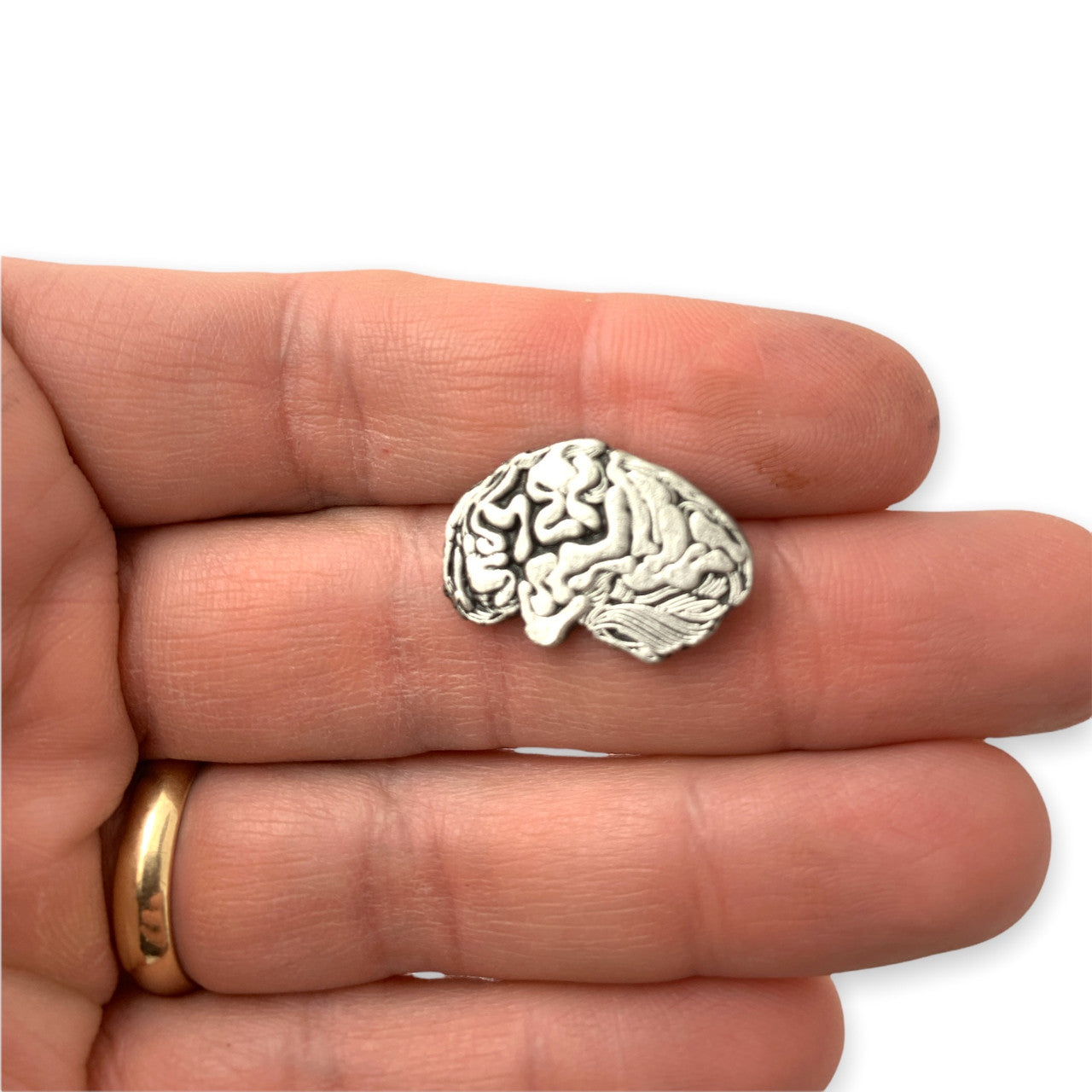Anatomical Human Brain Lapel Pin