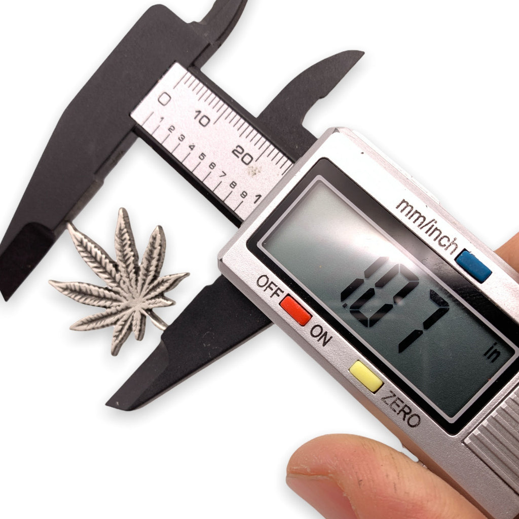 A38 - Marijuana Pot Leaf Lapel Pin
