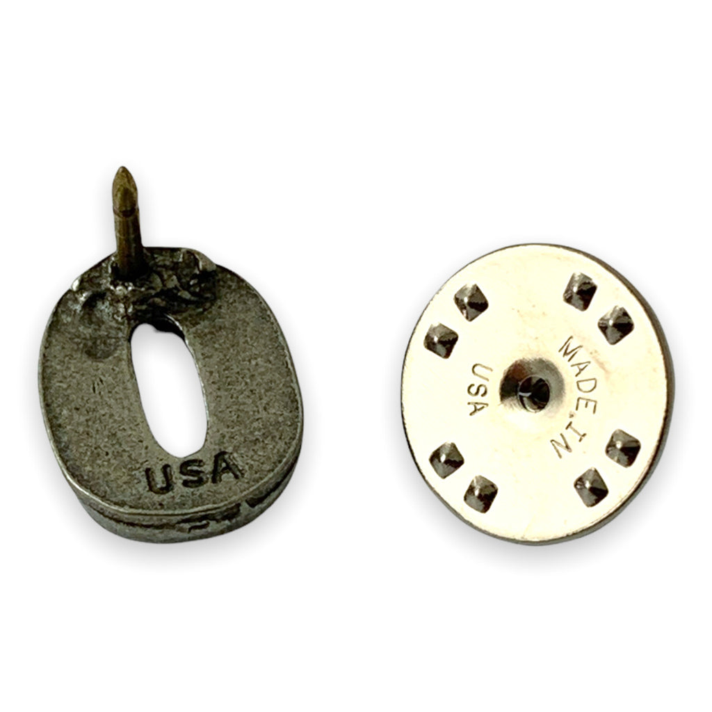 Number 0 Zero pin
