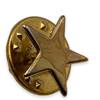 Star Flat 2 Lapel Pin