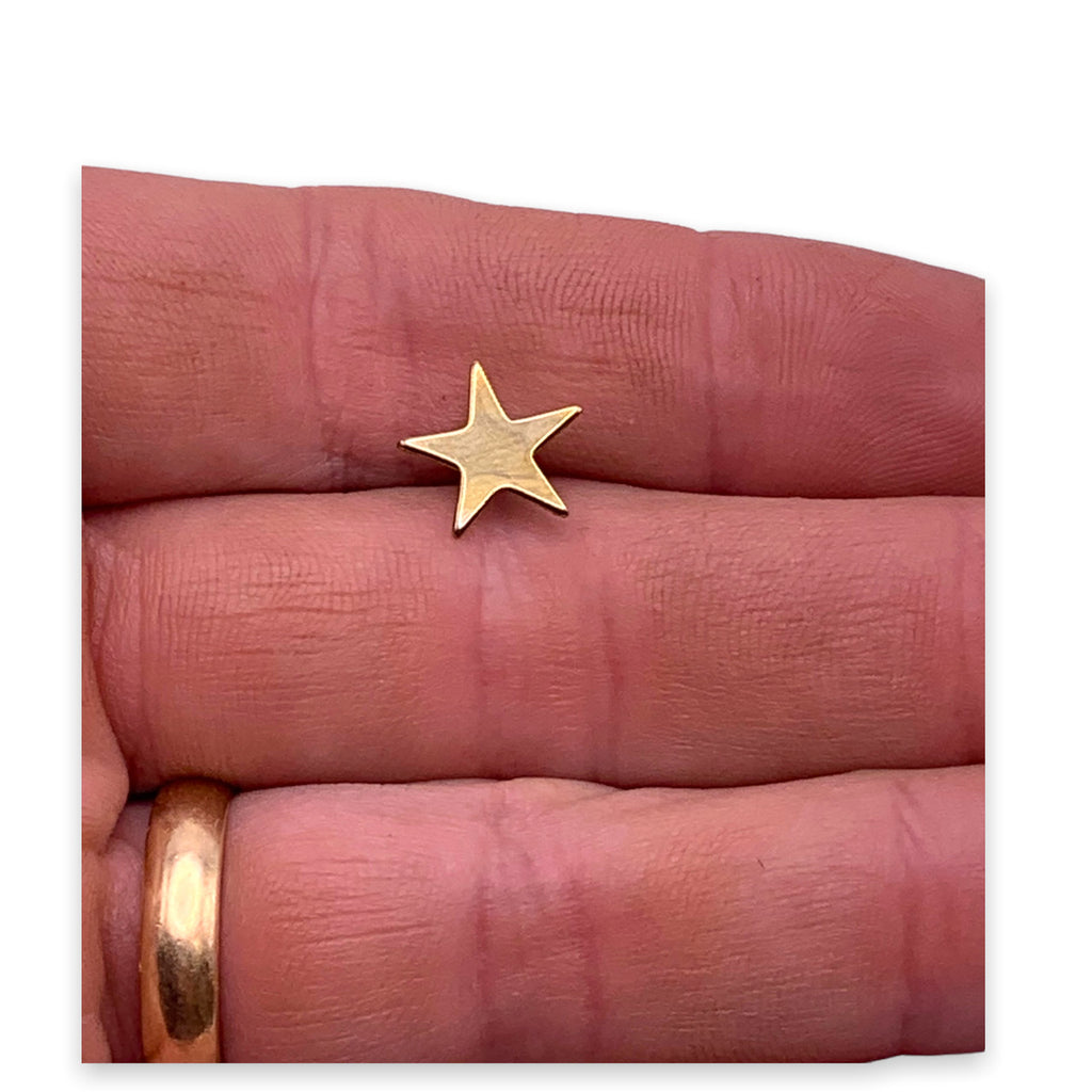 Star Flat 2 Lapel Pin
