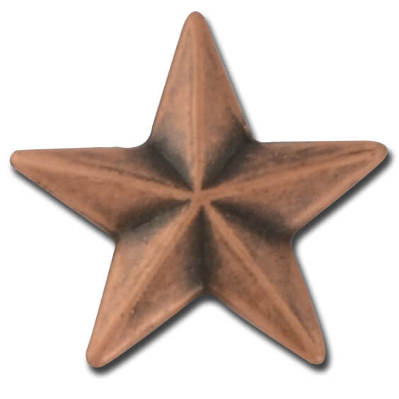 B02 Beveled Star Lapel Pin