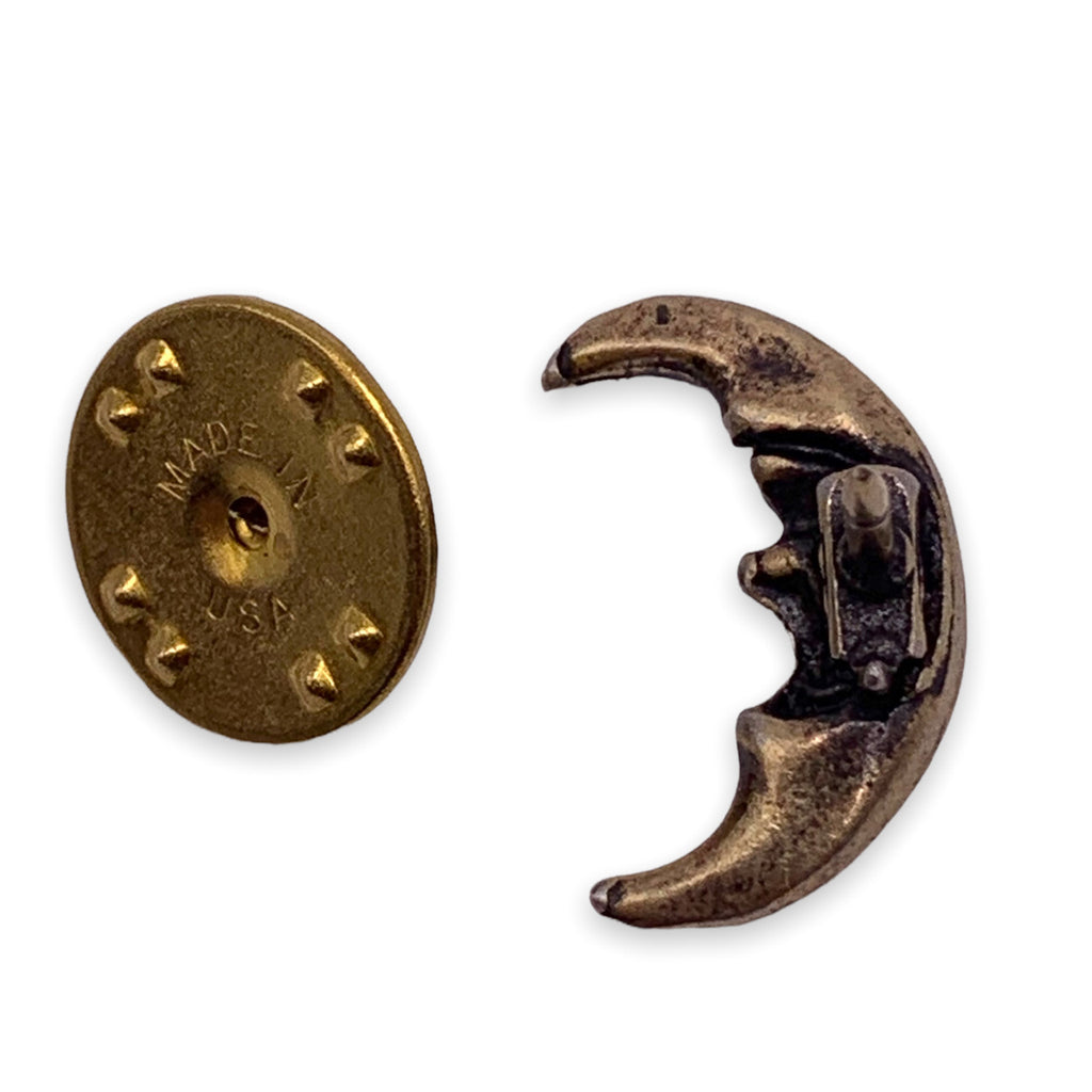 Moon 2 Lapel Pin