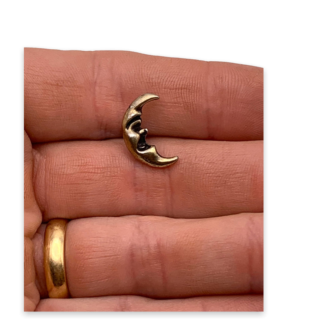 Moon 2 Lapel Pin