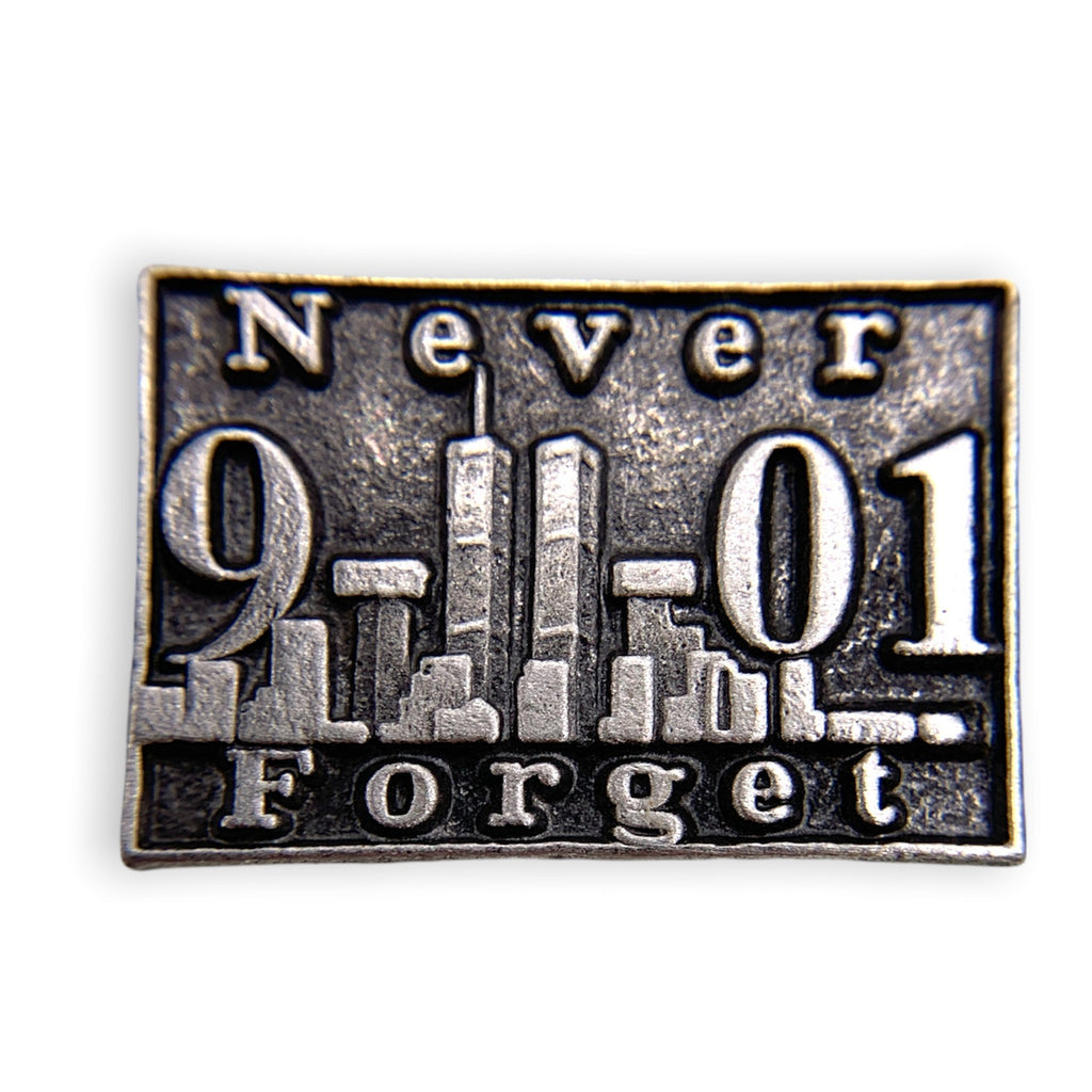9-11-01 Never Forget Pin