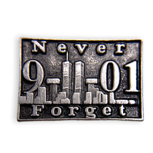 9-11-01 Never Forget Pin