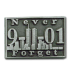 9-11-01 Never Forget Pin