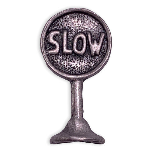 Slowsign Lapel Pin