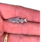 Salmon Lapel Pin