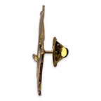 Double Dolphin Lapel Pin