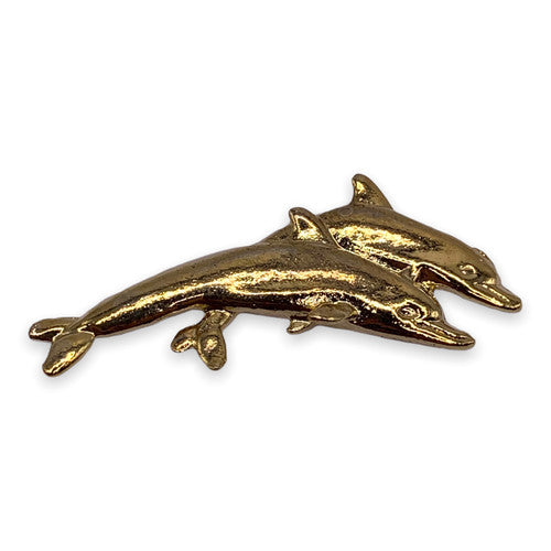 Double Dolphin Lapel Pin