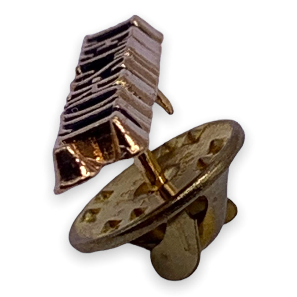 Let's Roll Lapel Pin (Text)