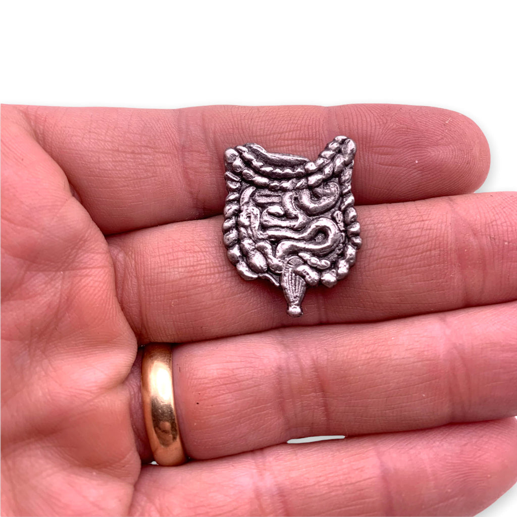 Human Intestines Lapel Pin