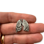 Human Lungs Lapel Pin
