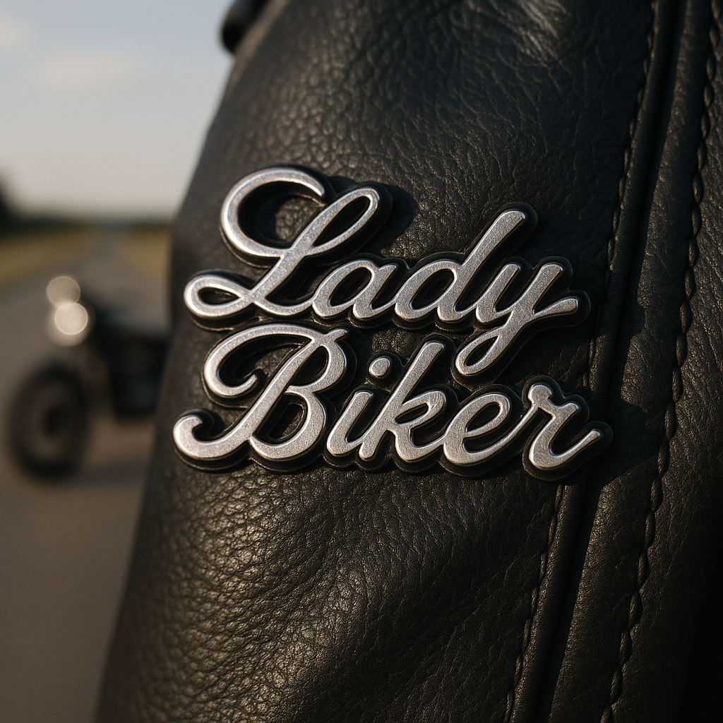 Lady Biker Pin