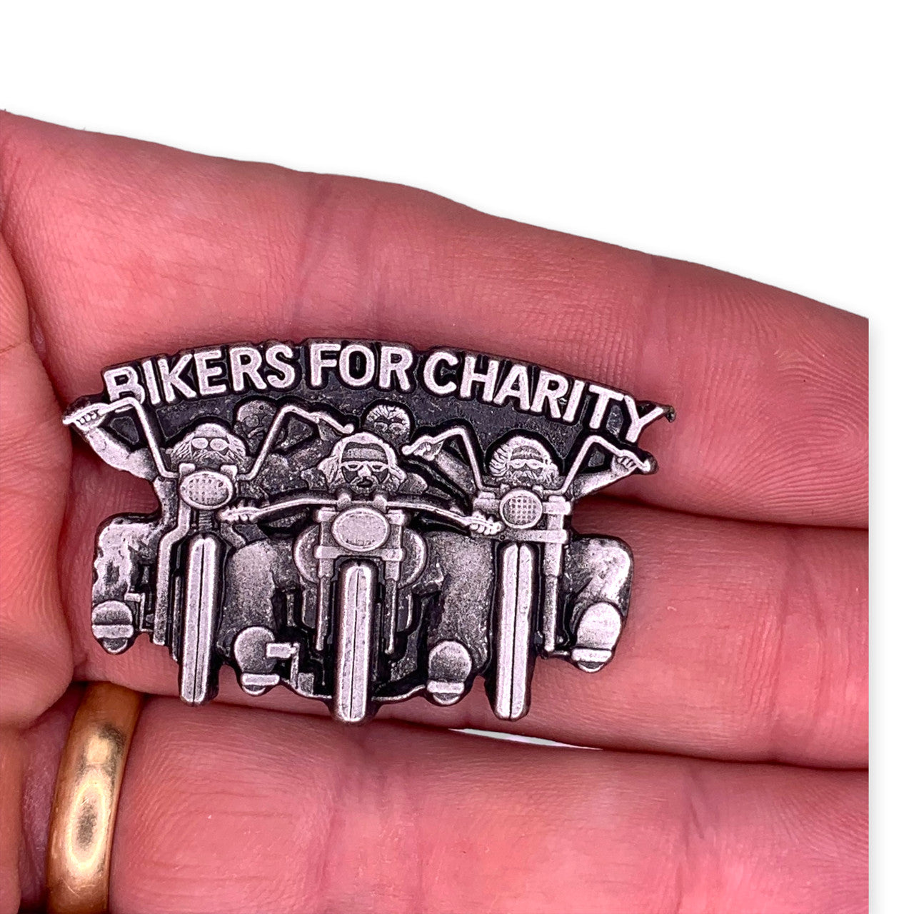 Bikers For Charity Pin