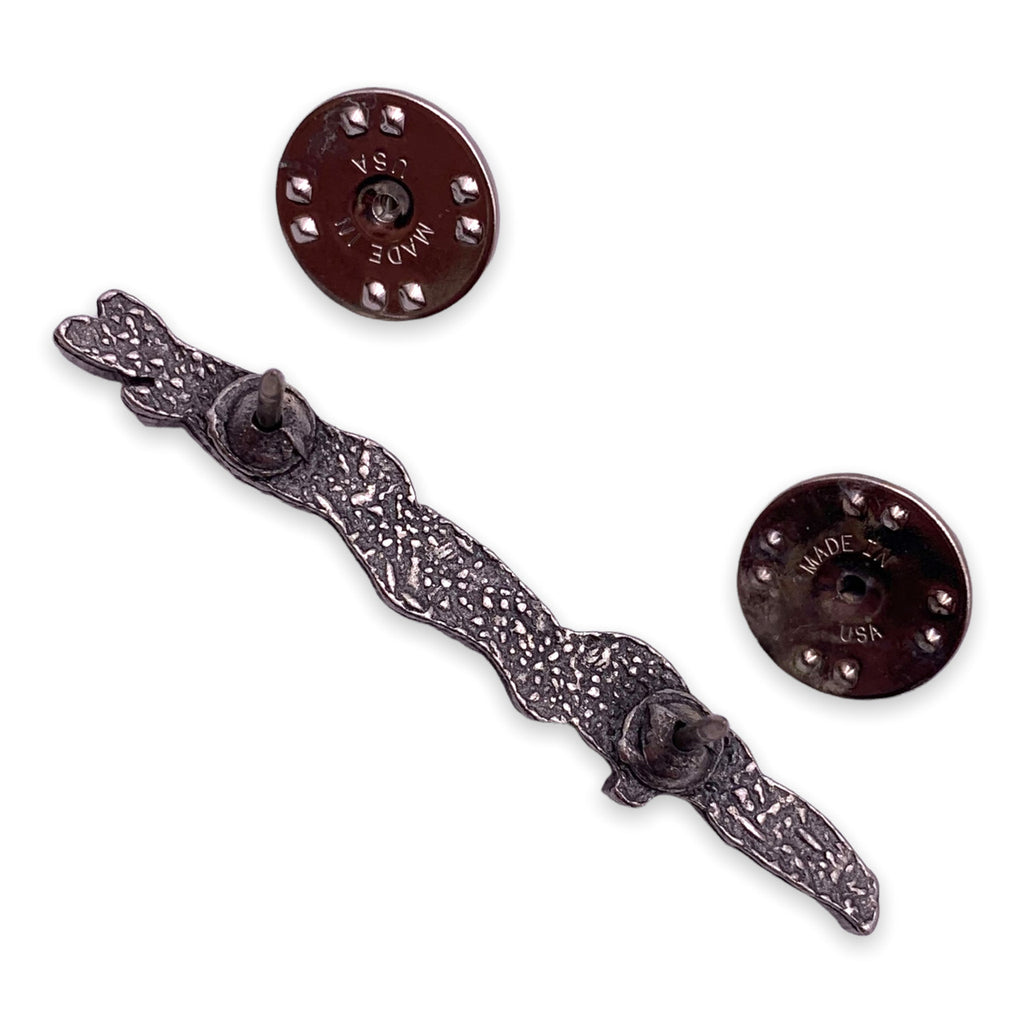 Barbed Wire Lapel Pin
