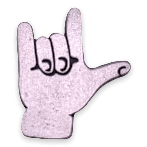 I Love You Sign Language Lapel Pin