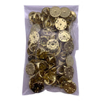 100 Brass Military Clutches