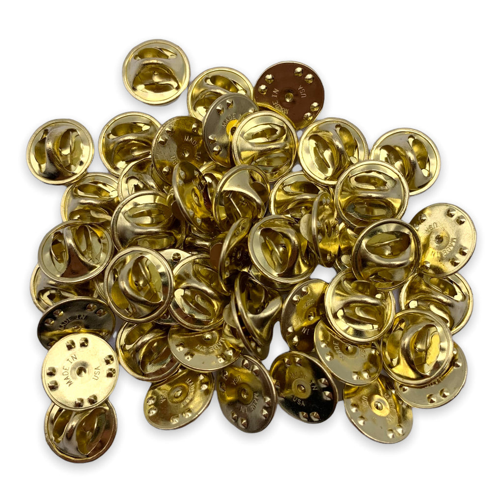 100 Brass Military Clutches