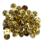 100 Brass Military Clutches