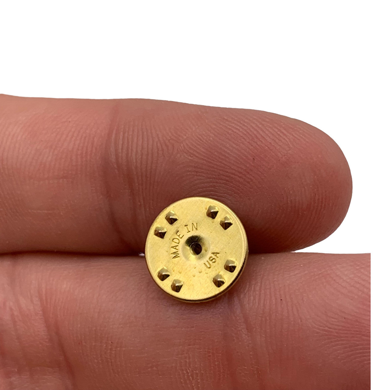 1000 Brass Military Butterfly Clutch Pin Backs