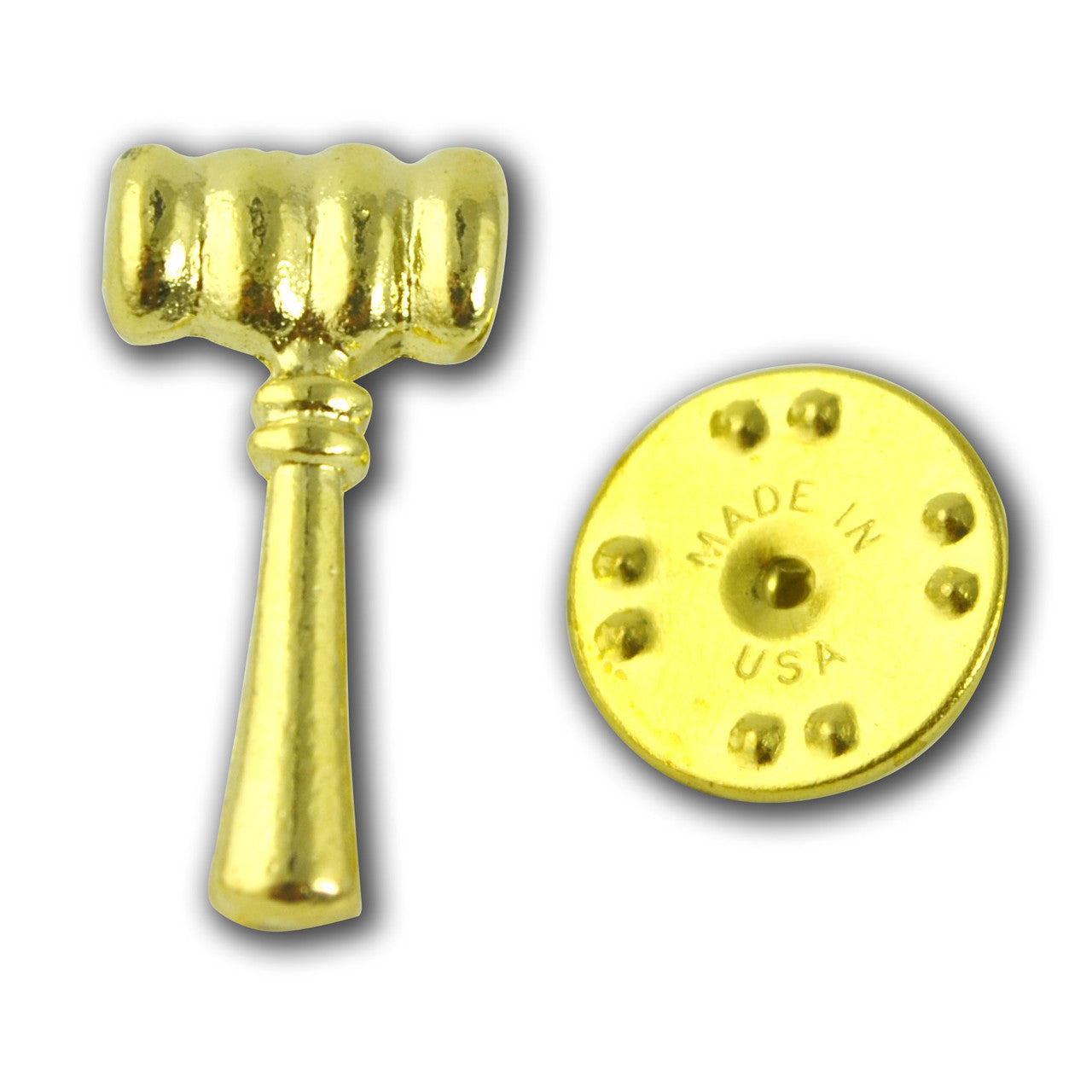 D03 Gavel Lapel Pin