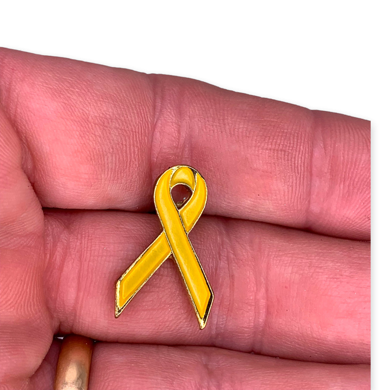 Yellow Ribbon Lapel Pin