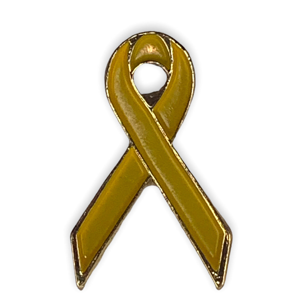 Yellow Ribbon Lapel Pin