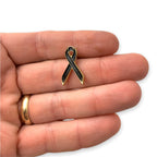 D09 - Black Ribbon Lapel Pin