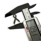 D09 - Black Ribbon Lapel Pin