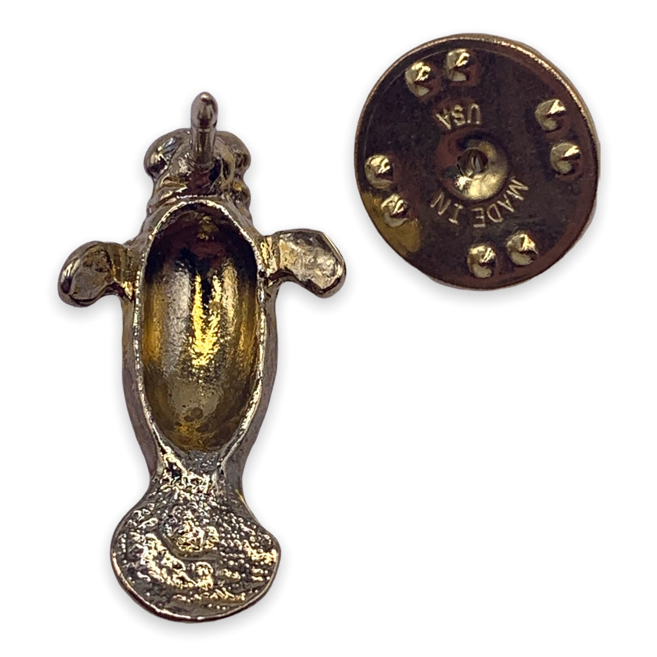 D11 Manatee Lapel Pin