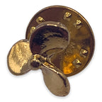 Small Boat Propeller Lapel Pin