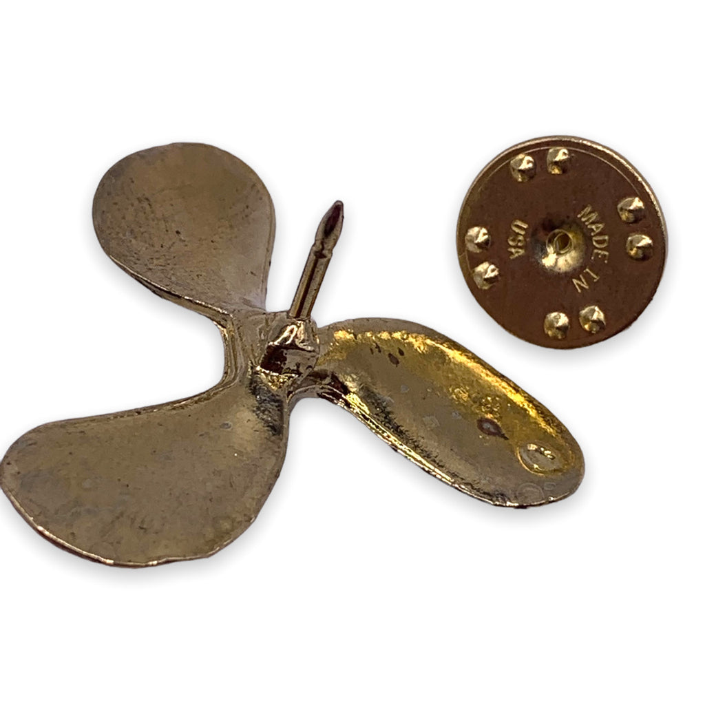 Large Boat Propeller Lapel Pin