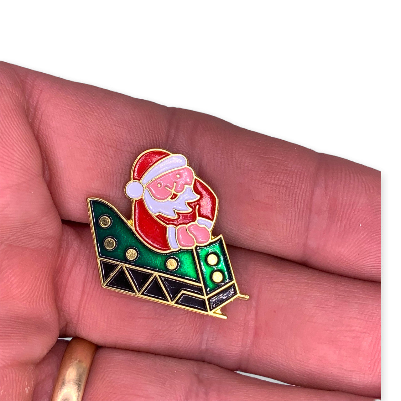 Christmas  Santa in Sleigh
